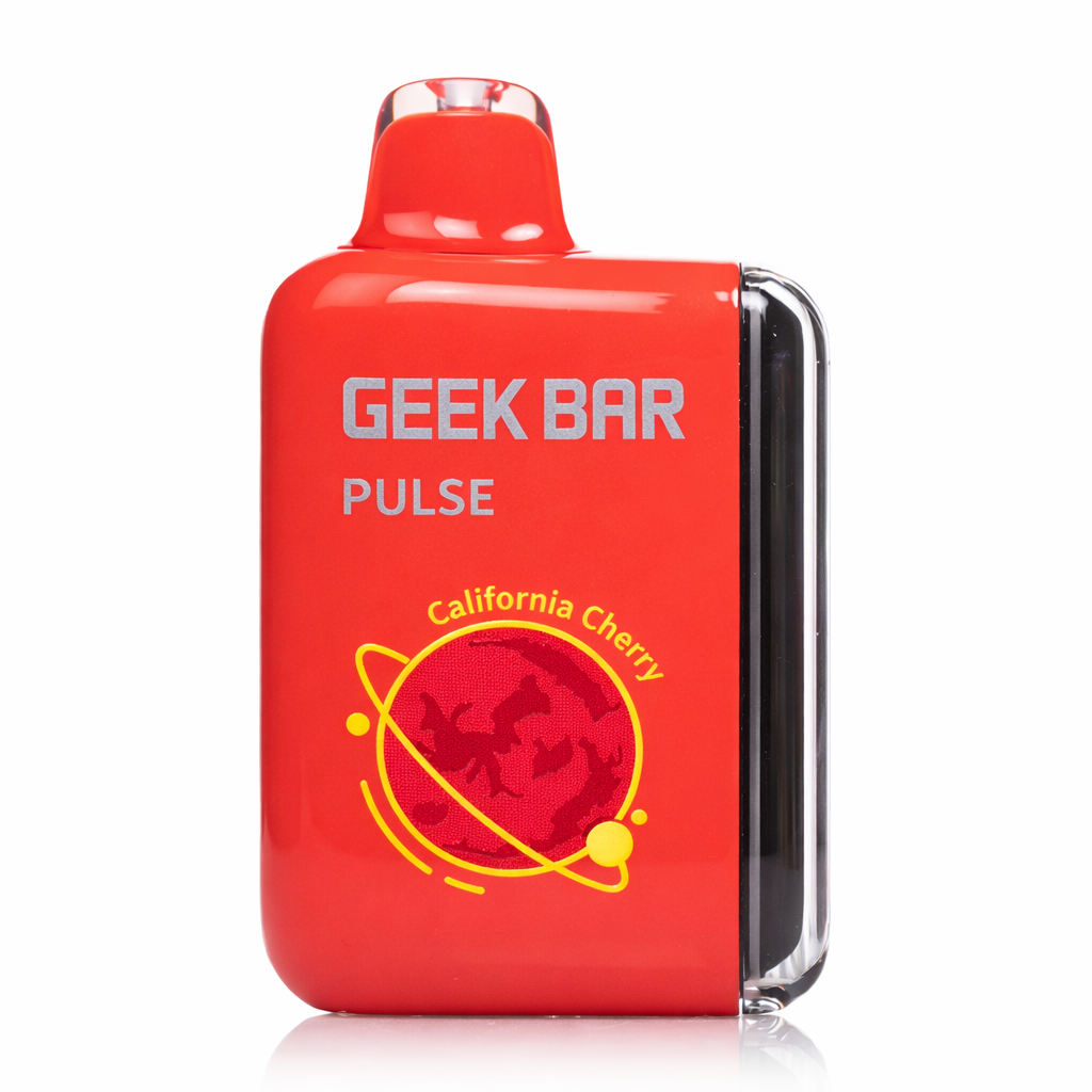 Geek Bar Pulse 15000 disposable vape California Cherry flavor