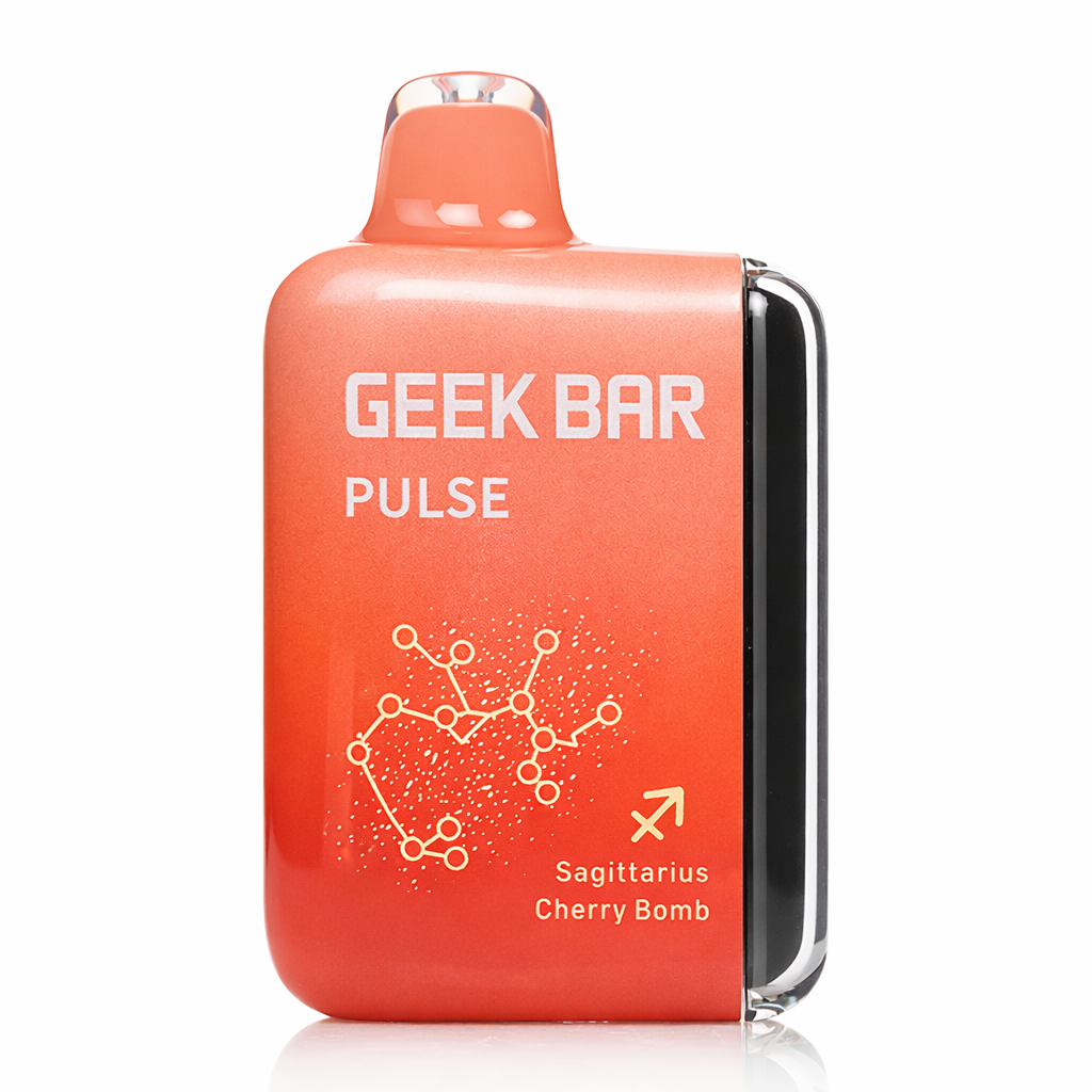 Geek Bar Pulse 15000 disposable vape Cherry Bomb flavor