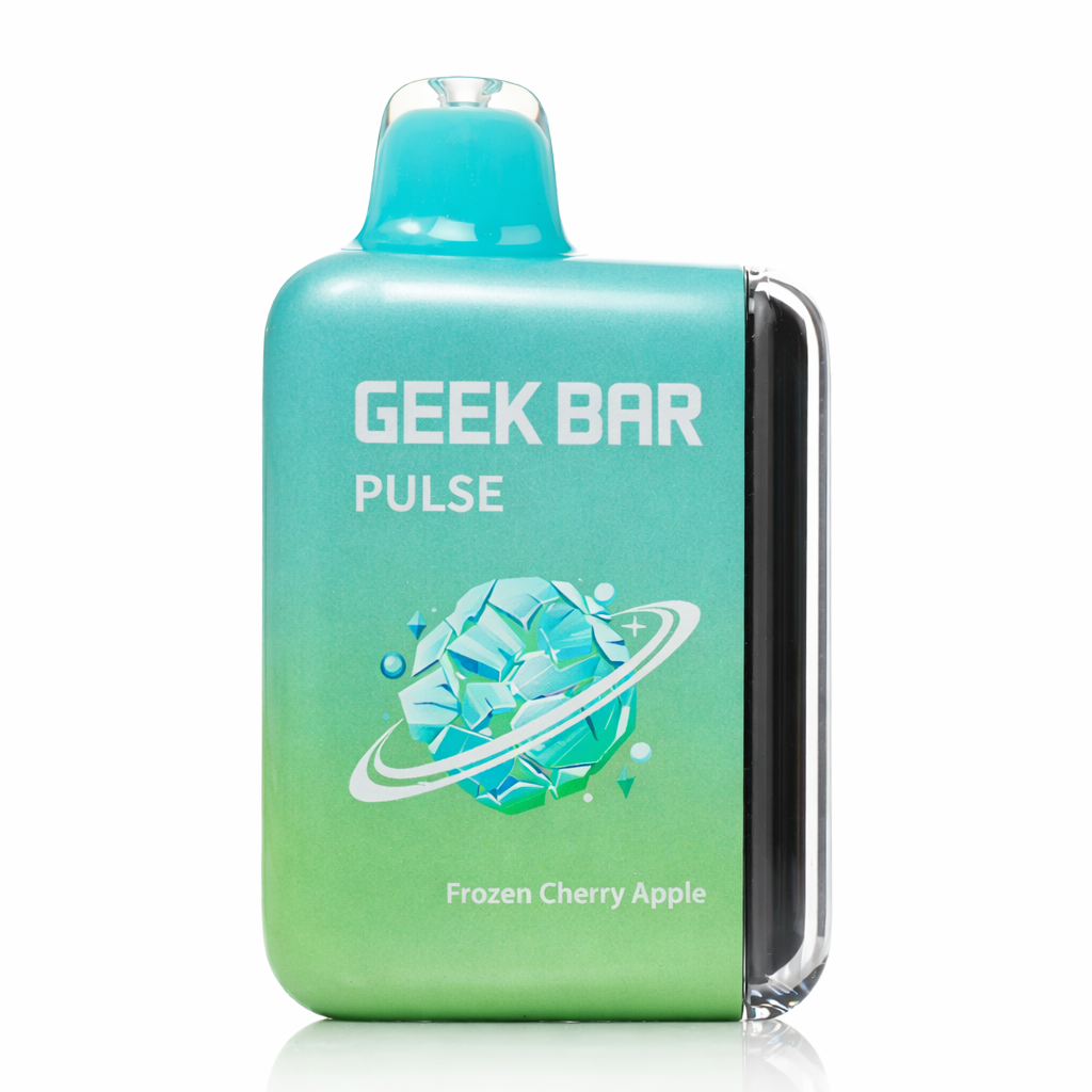 Geek Bar Pulse 15000 disposable vape Frozen Cherry Apple flavor