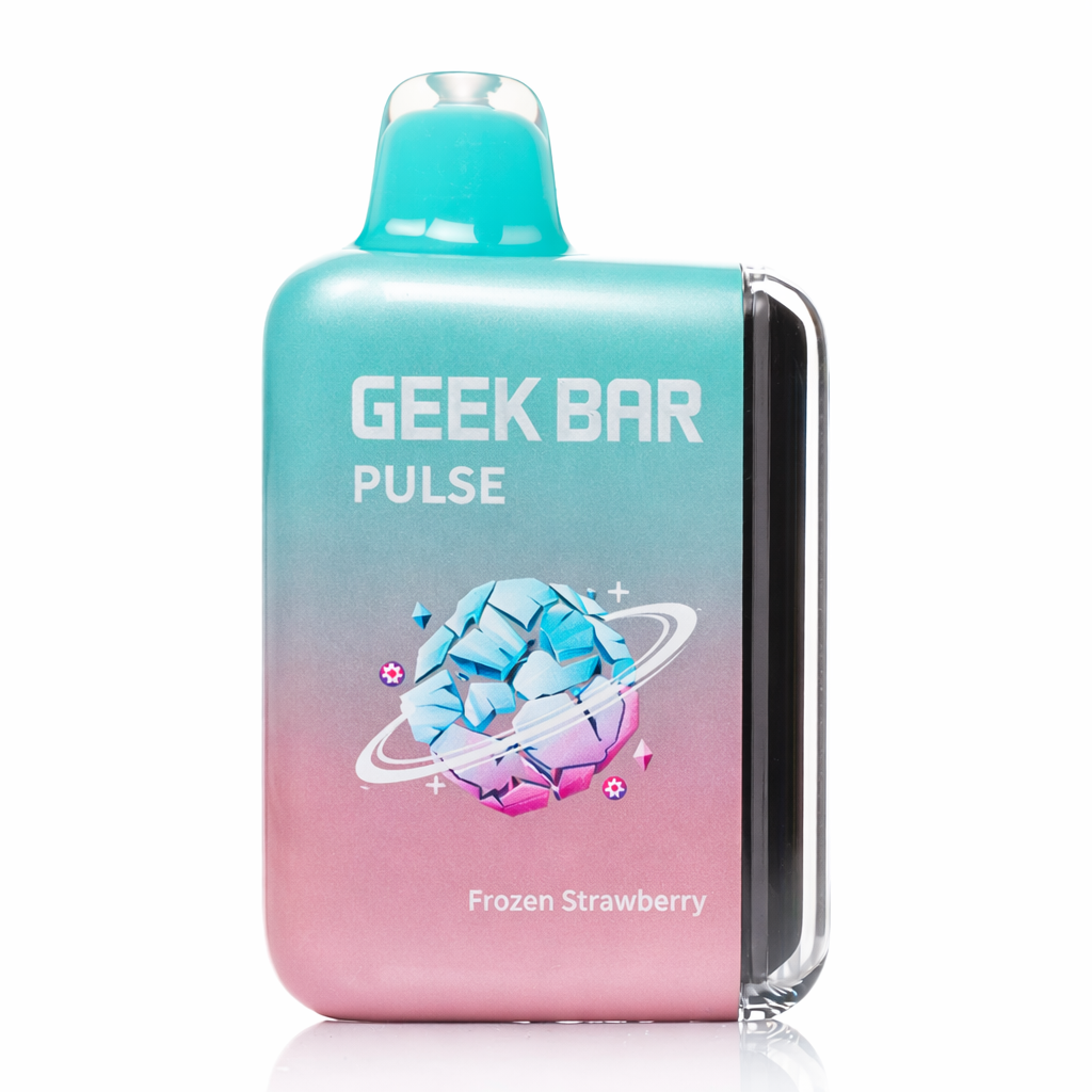 Geek Bar Pulse 15000 disposable vape Frozen Strawberry flavor