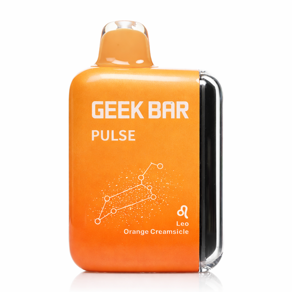Geek Bar Pulse 15000 disposable vape Orange Creamsicle flavor