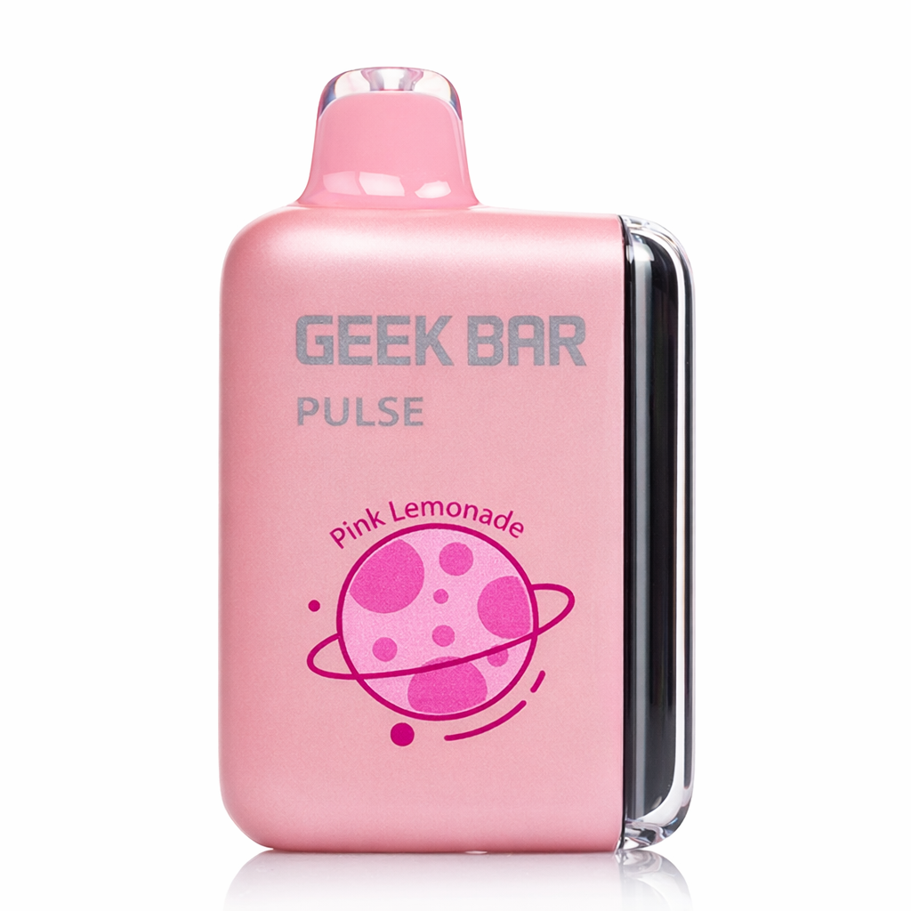 Geek Bar Pulse 15000 disposable vape Pink Lemonade flavor