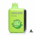 Geek Bar Pulse 15000 disposable vape Sour Apple Ice flavor