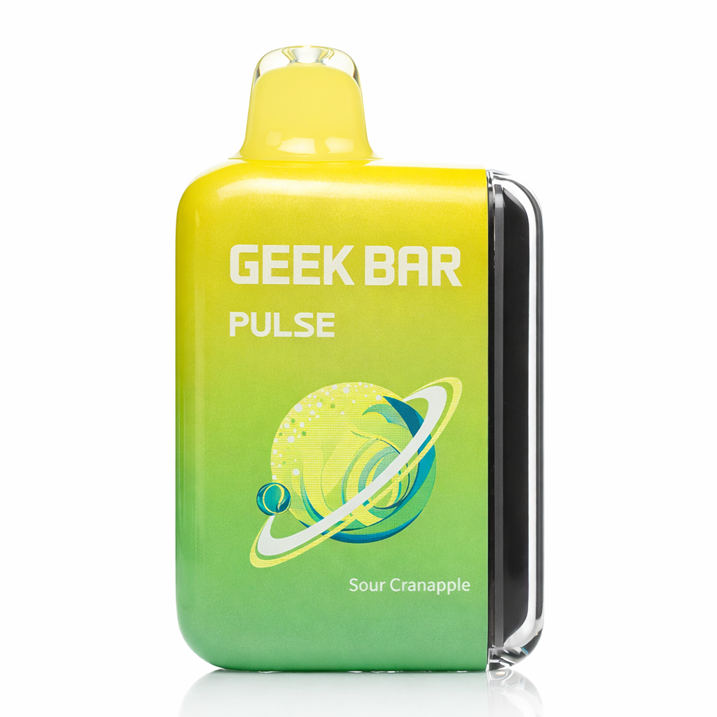 Geek Bar Pulse 15000 disposable vape Sour Cranapple flavor