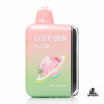 Geek Bar Pulse 15000 disposable vape Sour Strawberry flavor