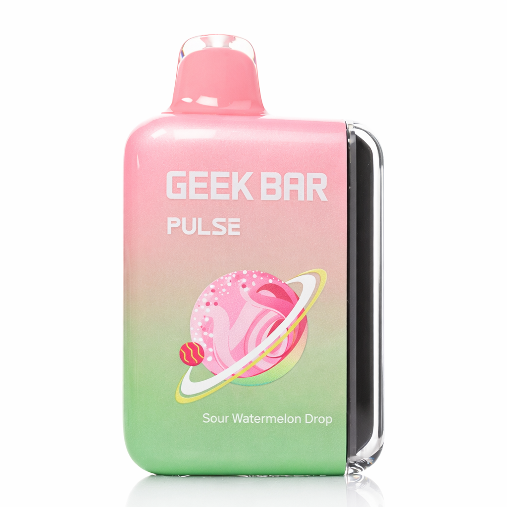 Geek Bar Pulse 15000 disposable vape Sour Watermelon Drop flavor