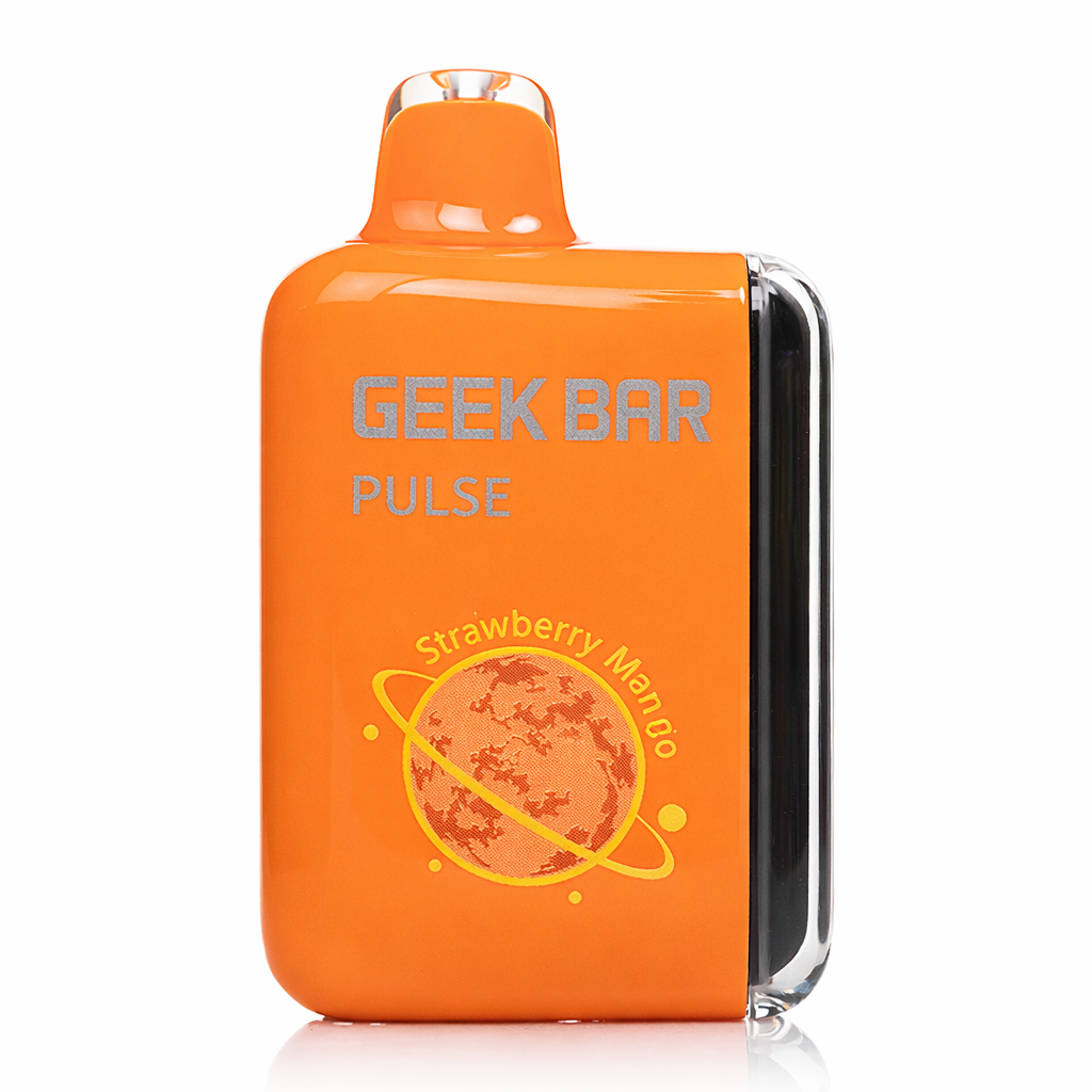Geek Bar Pulse 15000 disposable vape Strawberry Mango flavor