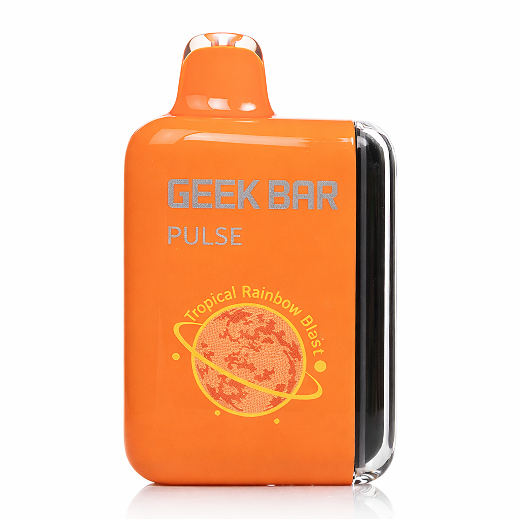 Geek Bar Pulse 15000 disposable vape Tropical Rainbow Blast flavor