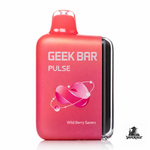 Geek Bar Pulse 15000 disposable vape wild berry savers flavor
