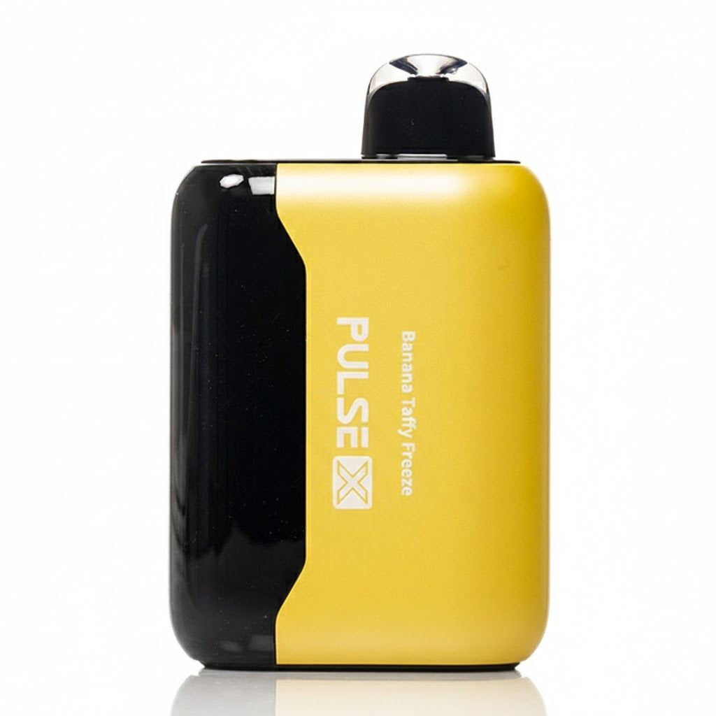 Geek Bar Pulse X 25000 disposable vape Banana Taffy Freeze flavor
