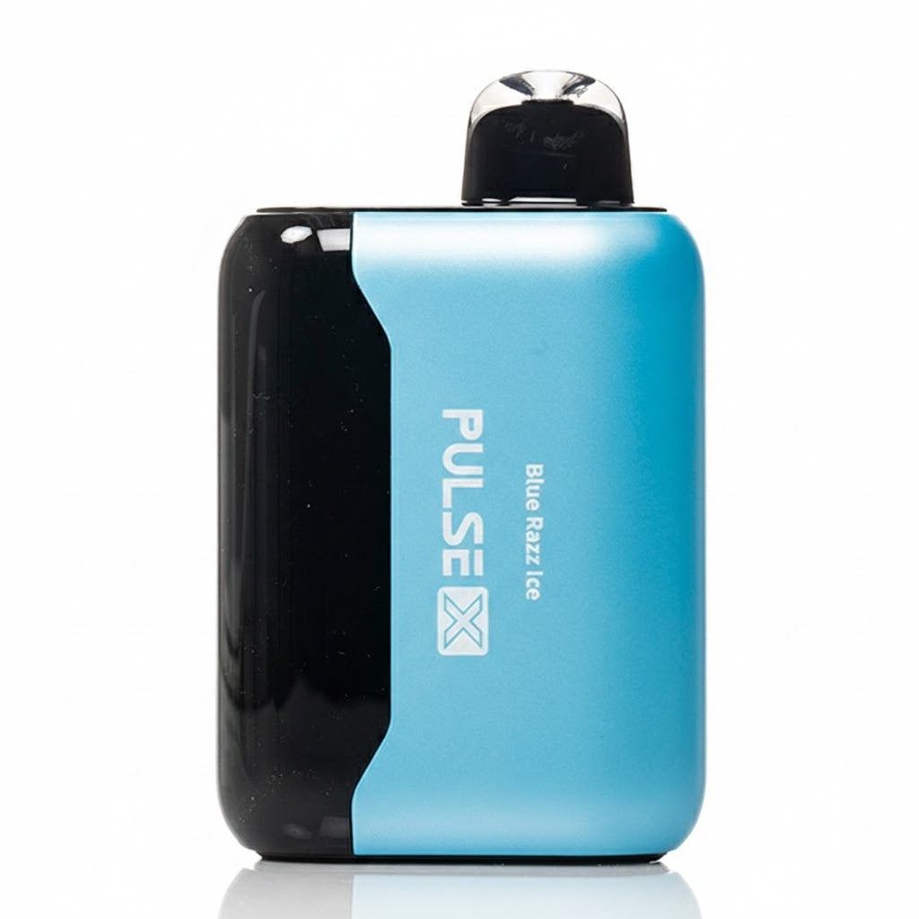 Geek Bar Pulse X 25000 disposable vape Blue Razz Ice flavor
