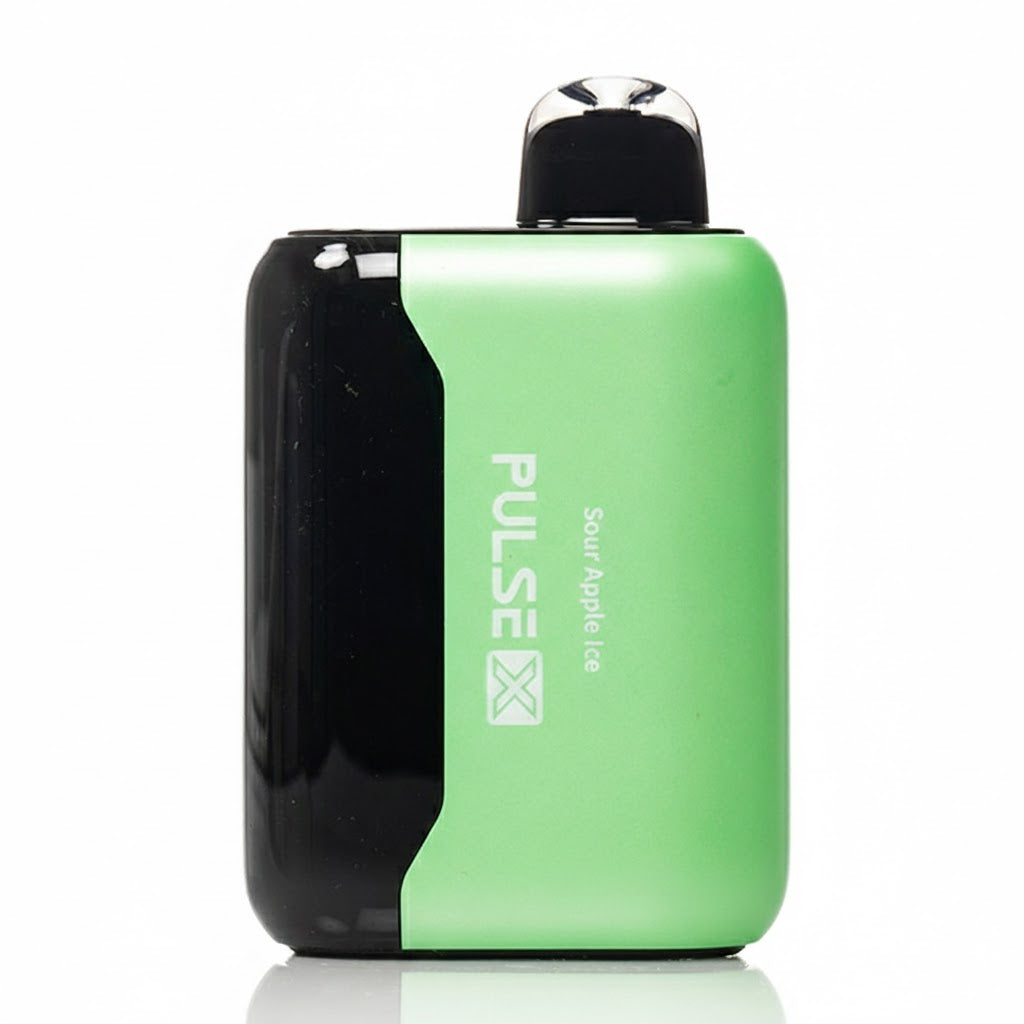 Geek Bar Pulse X 25000 disposable vape Sour Apple Ice flavor
