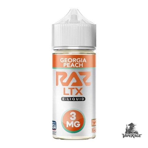 Georgia Peach RAZ x LTX Edition — Pod Juice 100mL Freebase Freebase E-Liquid at Vapekage
