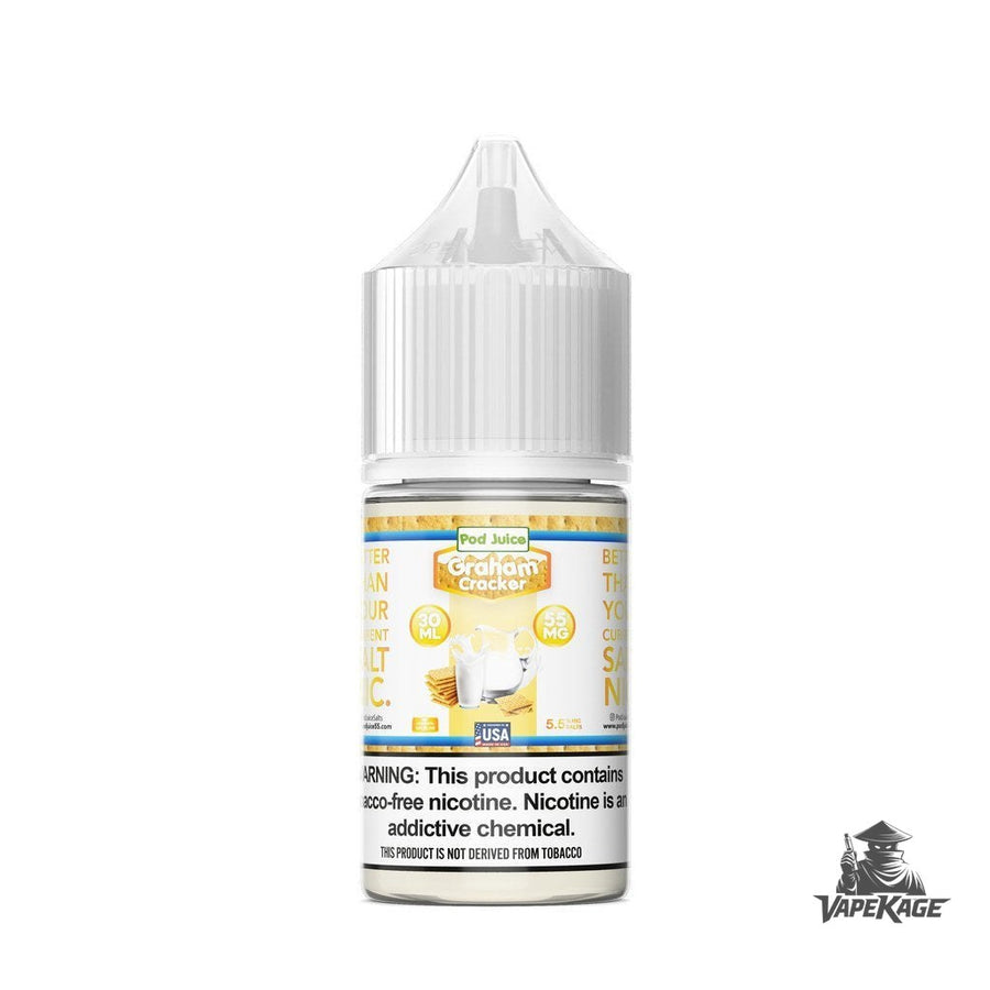 Graham Cracker — Pod Juice 30mL Nic Salt Nicotine Salt E-Liquid at Vapekage