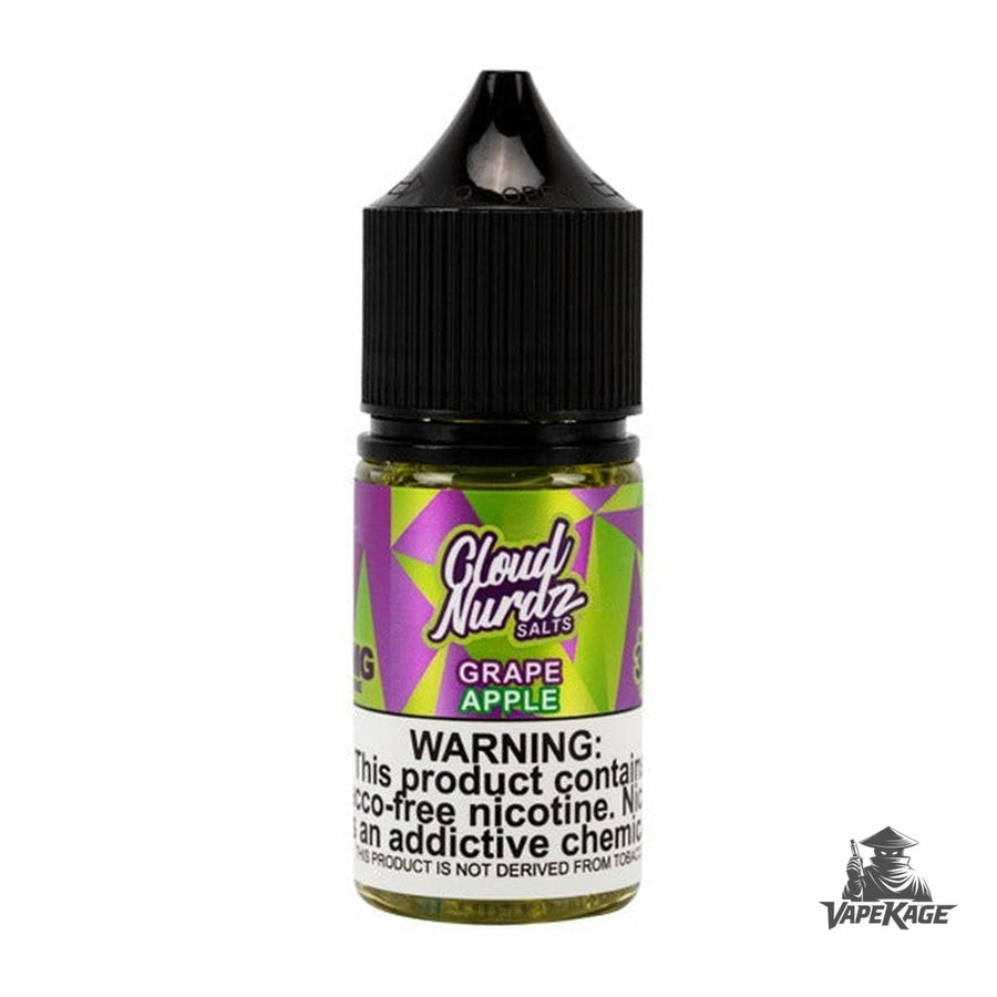 Grape Apple by — Cloud Nurdz 30mL Nic Salt Nicotine Salt E-Liquid at Vapekage