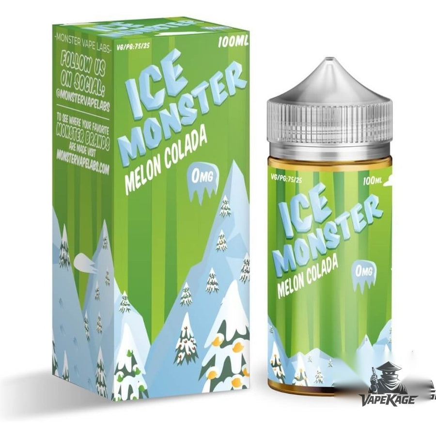 Melon Colada Ice Monster Vape Labs 100mL Freebase Freebase E-Liquid at Vapekage
