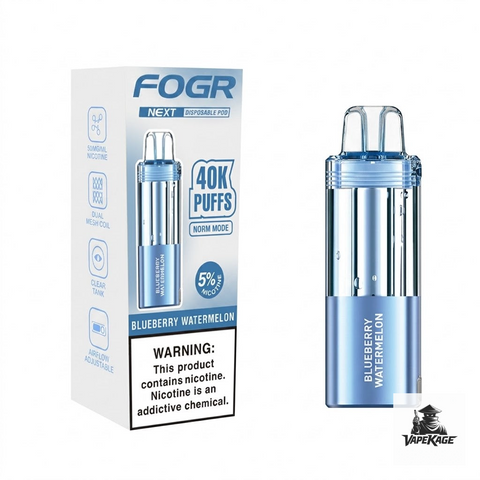 Fogr Next 40K Replacement Pod | 40,000 Puffs Pre-Filled 5% Nic