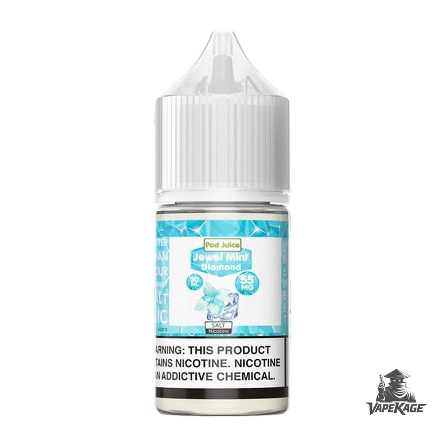 Jewel Mint Diamond — Pod Juice 30mL Nic Salt Nicotine Salt E-Liquid at Vapekage