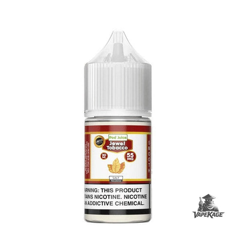 Jewel Tobacco — Pod Juice 30mL Nic Salt Nicotine Salt E-Liquid at Vapekage