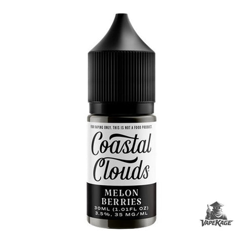 Melon Berries — Coastal Clouds 30mL Nic Salt Nicotine Salt E-Liquid at Vapekage