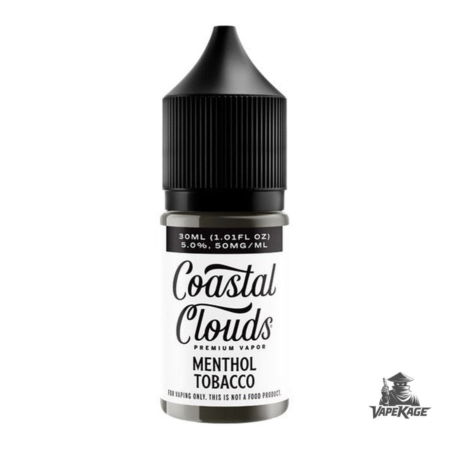 Menthol Tobacco — Coastal Clouds 30mL Nic Salt Nicotine Salt E-Liquid at Vapekage