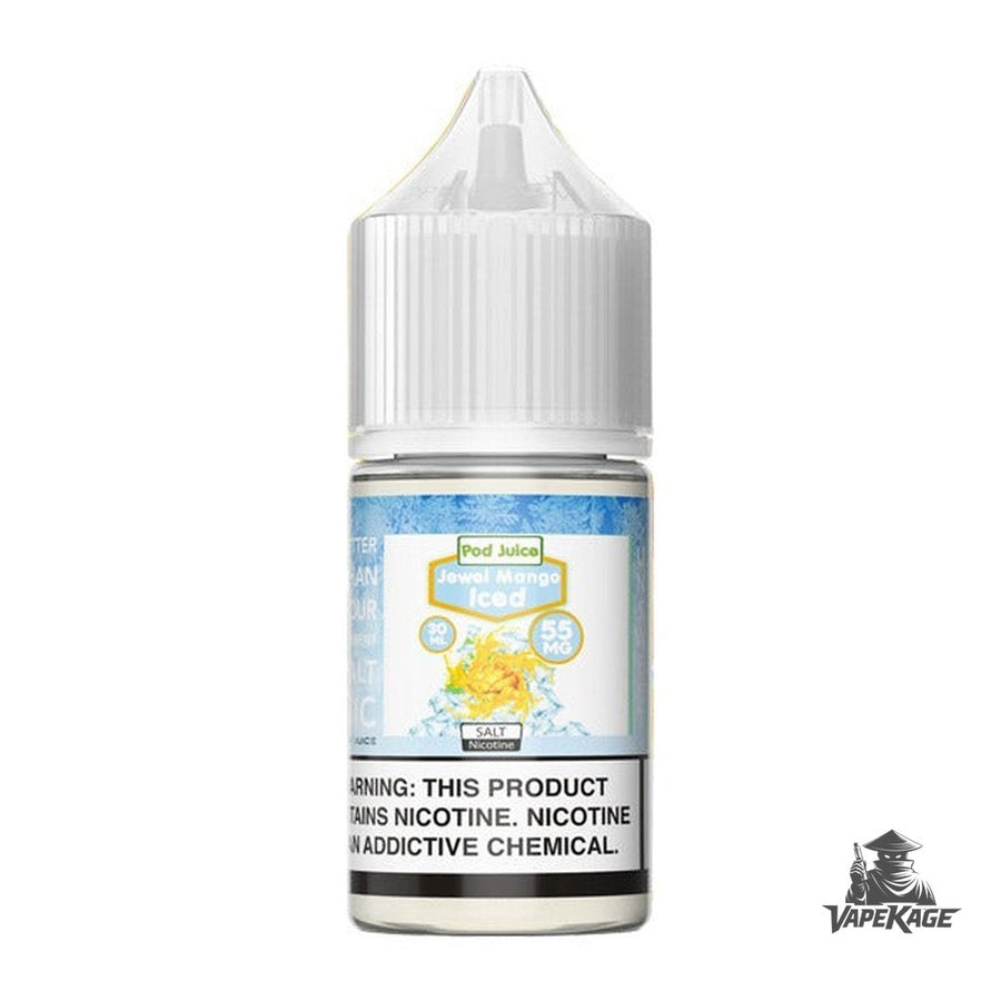 Mighty Mango Freeze — Pod Juice 30mL Nic Salt Nicotine Salt E-Liquid at Vapekage