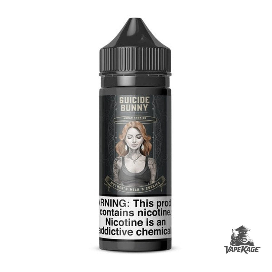 Mother's Milk and Cookies — Suicide Bunny 120mL Freebase Freebase E-Liquid at Vapekage