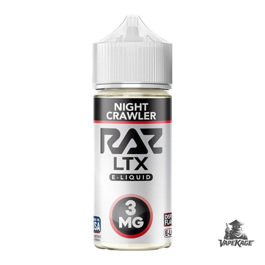 Night Crawler RAZ x LTX Edition — Pod Juice 100mL Freebase Freebase E-Liquid at Vapekage