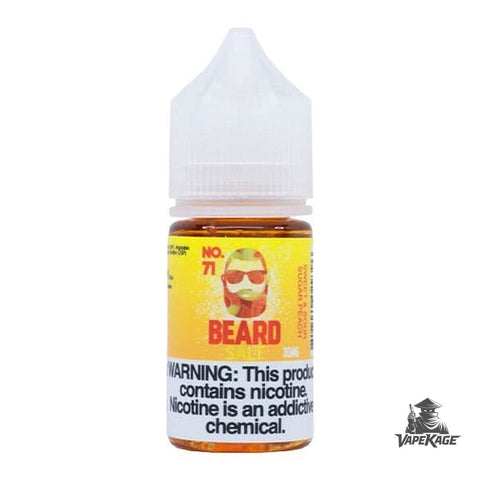 No 71 — Numbered Series — Beard Vape Co 30mL Nic Salt Nicotine Salt E-Liquid at Vapekage