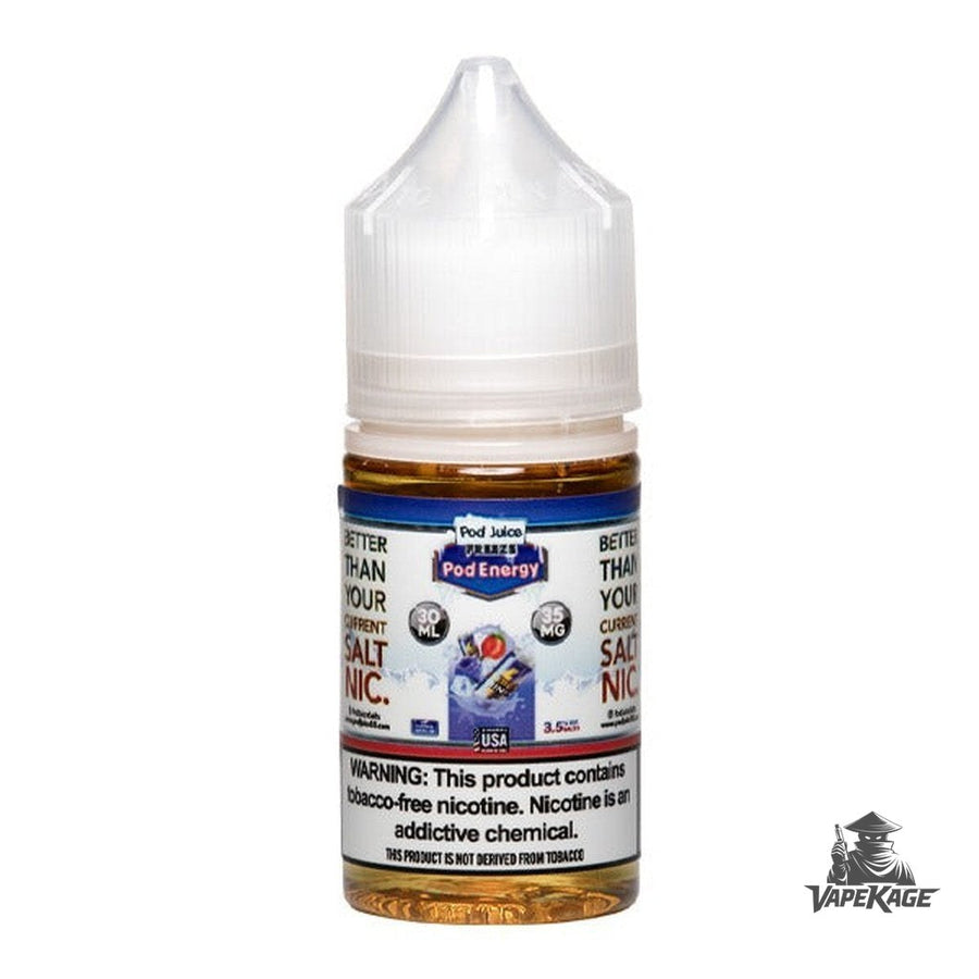 Pod Energy Freeze — Pod Juice 30mL Nic Salt Nicotine Salt E-Liquid at Vapekage
