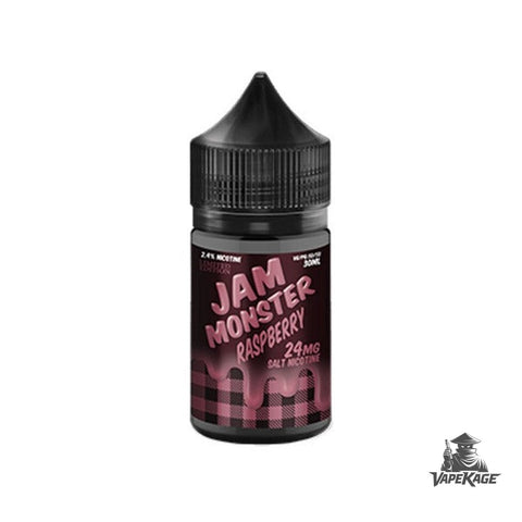 Raspberry — Jam Monster Vape Labs 30mL Nic Salt Nicotine Salt E-Liquid at Vapekage