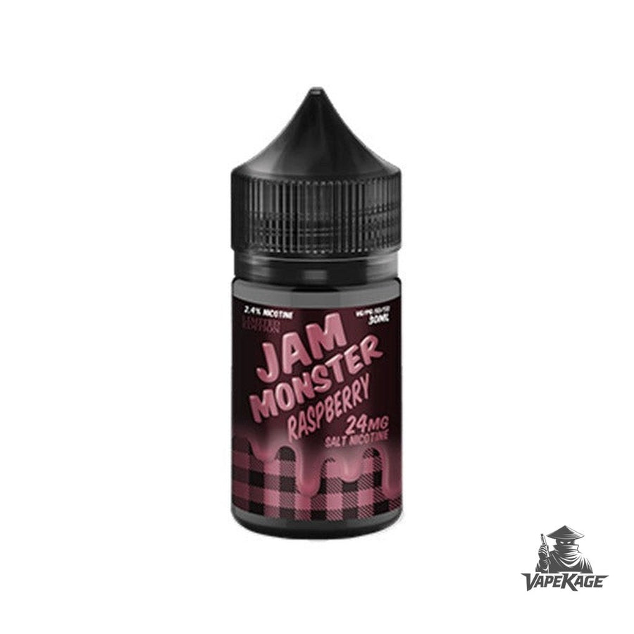 Raspberry — Jam Monster Vape Labs 30mL Nic Salt Nicotine Salt E-Liquid at Vapekage