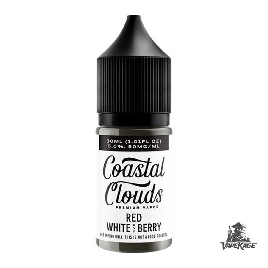 Red White & Berry — Coastal Clouds 30mL Nic Salt Nicotine Salt E-Liquid at Vapekage
