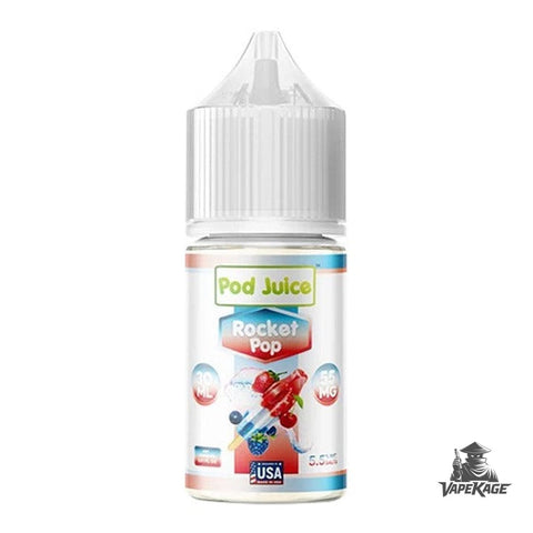 Rocket Pop — Pod Juice 30mL Nic Salt Nicotine Salt E-Liquid at Vapekage