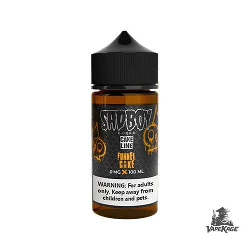 Funnel Cake Line — Sadboy E-Liquid 100mL Freebase Freebase E-Liquid at Vapekage