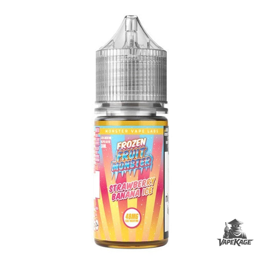 Strawberry Banana Ice — Frozen Fruit Monster Vape Labs 30mL Nic Salt Nicotine Salt E-Liquid at Vapekage