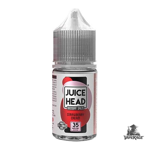 Strawberry Cream — Juice Head 30mL Nic Salt Nicotine Salt E-Liquid at Vapekage