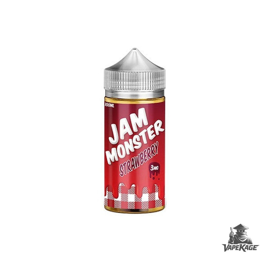 Strawberry Jam Monster Vape Labs 100mL Freebase Freebase E-Liquid at Vapekage