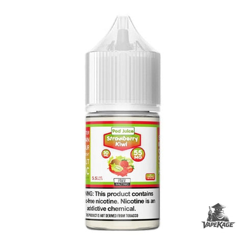 Strawberry Kiwi — Pod Juice 30mL Nic Salt Nicotine Salt E-Liquid at Vapekage