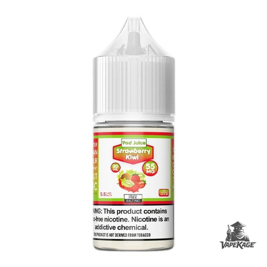 Strawberry Kiwi — Pod Juice 30mL Nic Salt Nicotine Salt E-Liquid at Vapekage