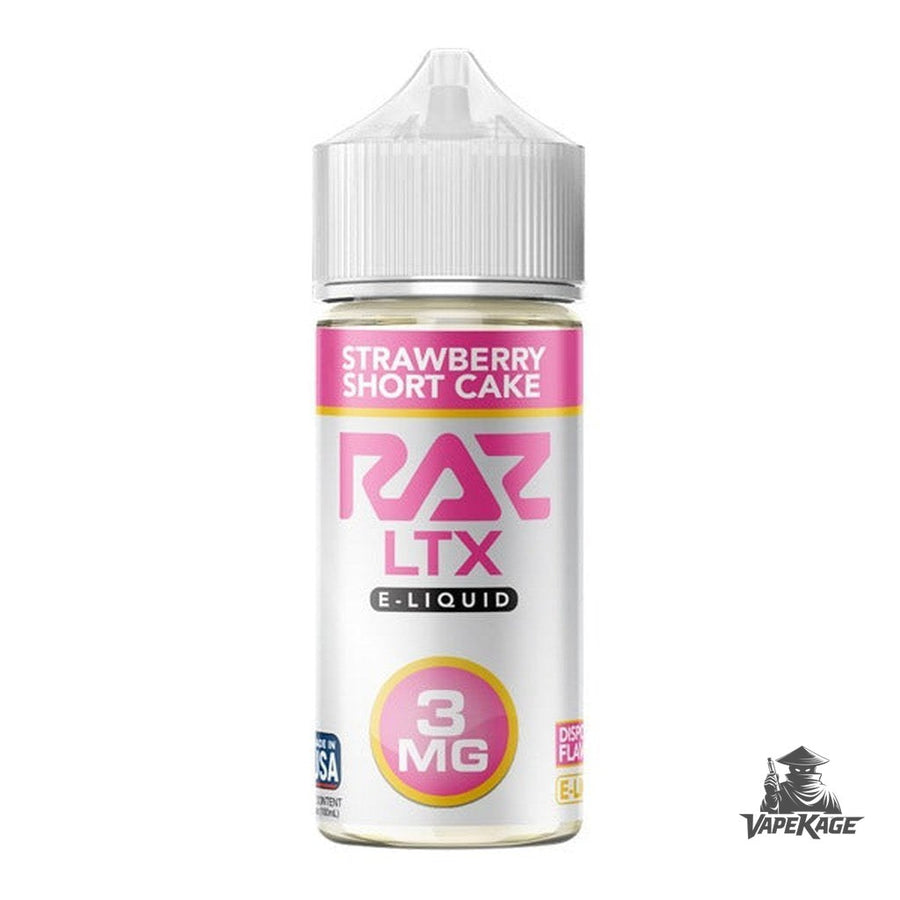 Strawberry Shortcake RAZ x — Pod Juice 100mL Freebase Freebase E-Liquid at Vapekage