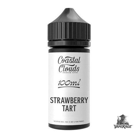 Strawberry Tart — Coastal Clouds 100mL Freebase Freebase E-Liquid at Vapekage