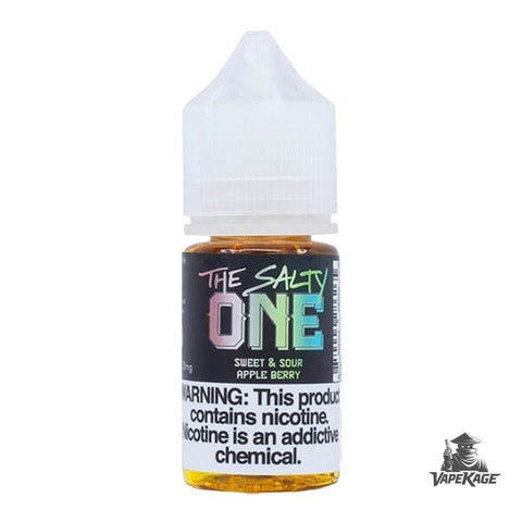 Sweet Sour Apple Berry — The Salty One — Beard Vape Co 30mL Nic Salt Nicotine Salt E-Liquid at Vapekage