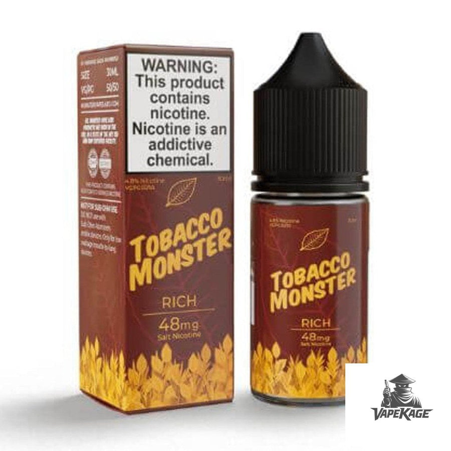 Rich Tobacco Monster Vape Labs 30mL Nic Salt Nicotine Salt E-Liquid at Vapekage