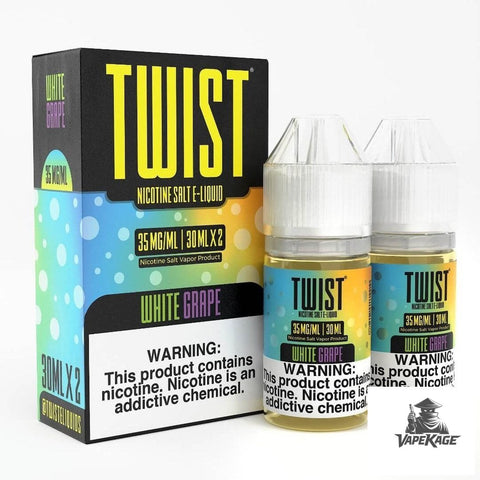 White Grape — Twist E-Liquids 60mL (2x30mL twin pack) Nic Salt Nicotine Salt E-Liquid at Vapekage