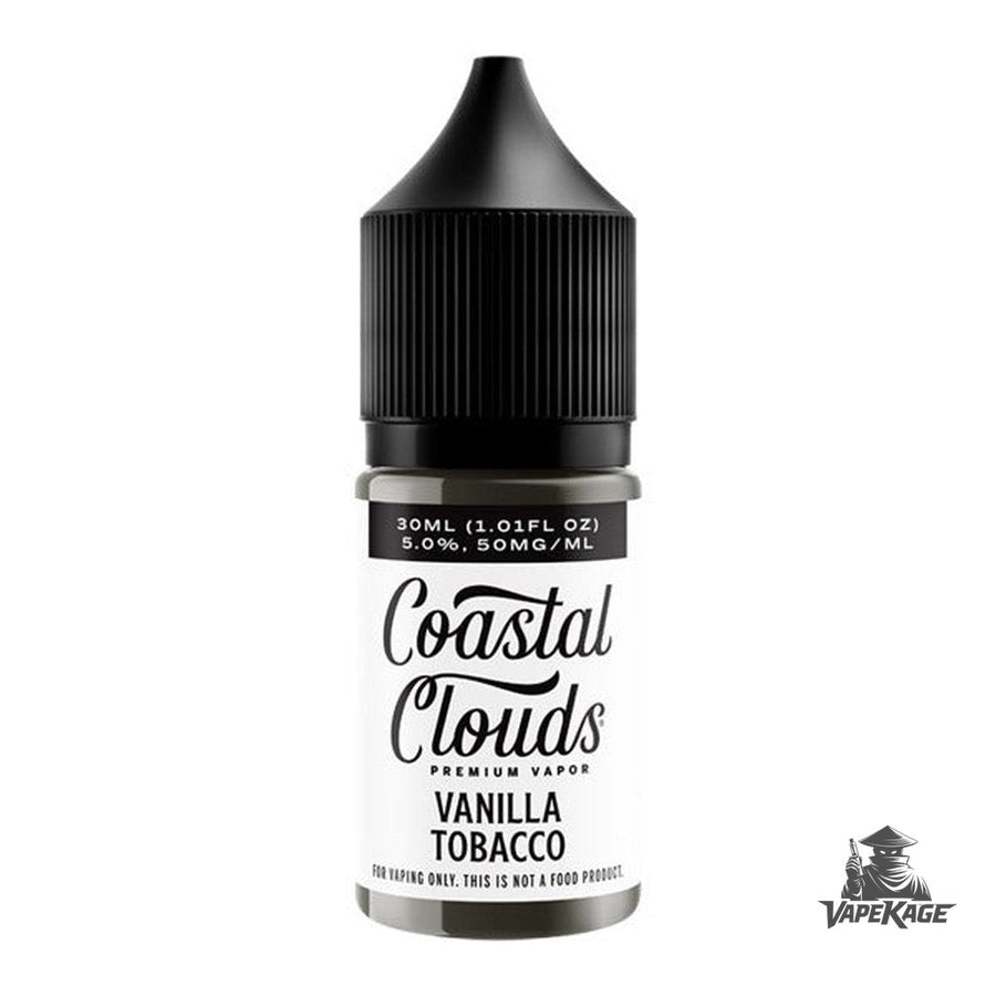 Vanilla Tobacco — Coastal Clouds 30mL Nic Salt Nicotine Salt E-Liquid at Vapekage