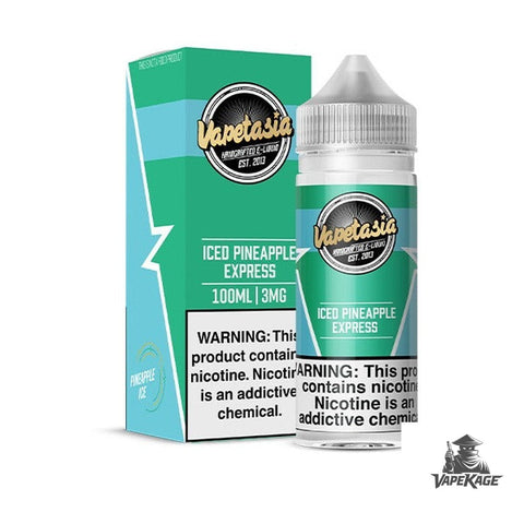 Iced Pineapple Express — Vapetasia 100mL Freebase Freebase E-Liquid at Vapekage