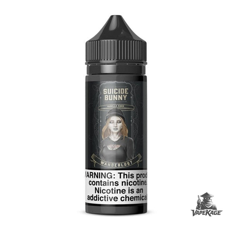 Wanderlust — Suicide Bunny 120mL Freebase Freebase E-Liquid at Vapekage