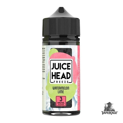 Watermelon Lime Freeze E Liquid — Juice Head 100mL Freebase Freebase E-Liquid at Vapekage