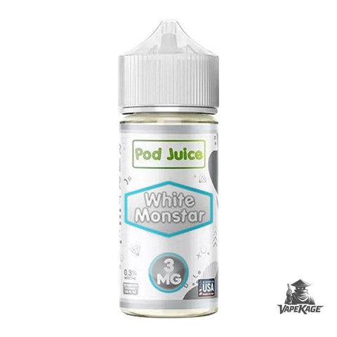 White Monstar — Pod Juice 100mL Freebase Freebase E-Liquid at Vapekage